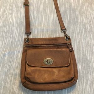 ROOTS leather purse
